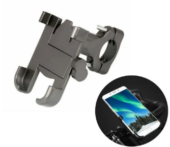 Varity C1 Alluminum Alloy Phone Mount Holder Bracket Anti-slip for 24-38mm Motorcycle Handlebar