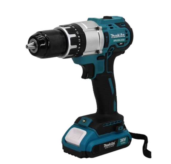 Makita Portable 36V Rechargeable Cordless Hammer Drill