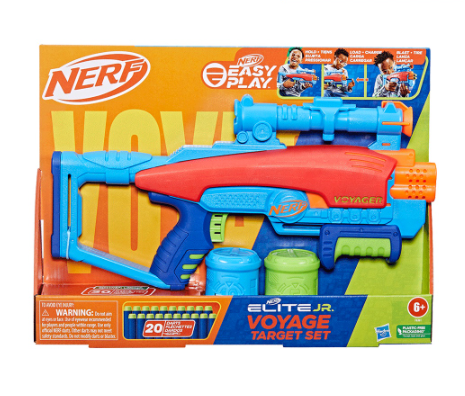 Nerf Elite Jr. Voyage Target Set Blaster