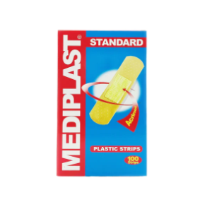 Mediplast Standard Plastic Strips 100's