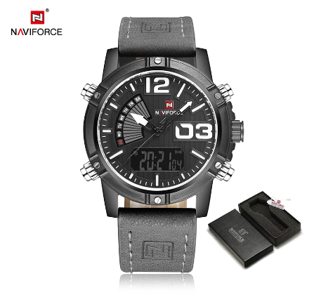Naviforce Brand Men Electronic Sport Quartz Digital Watches 003