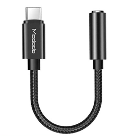 Mcdodo Type C To 3.5mm Headphone HIFI DAC Audio Aux Cable Compatible with iP Pro Samsung S10 Note 10 9 Adapter CA-756