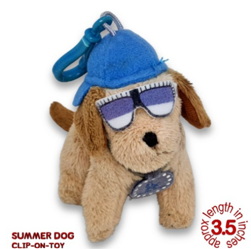 KC0415 Key Clips Rings Hanging Plushies Bag Charm Stuffed Toys KC18