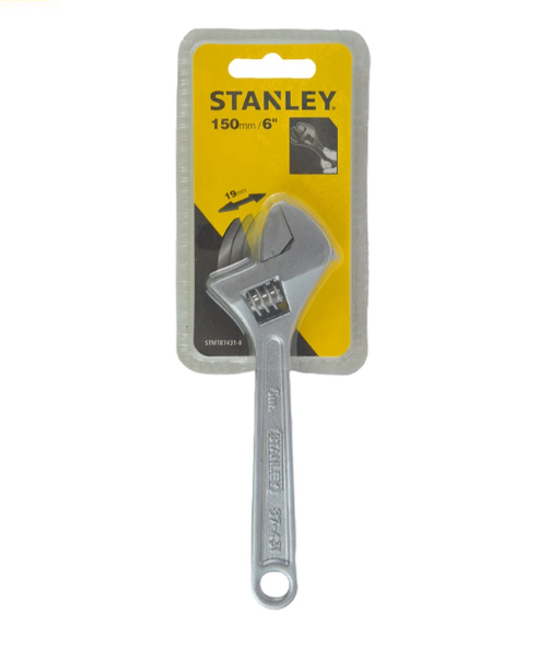 Stanley 87431-8 Adjustable Wrench 6 Inches