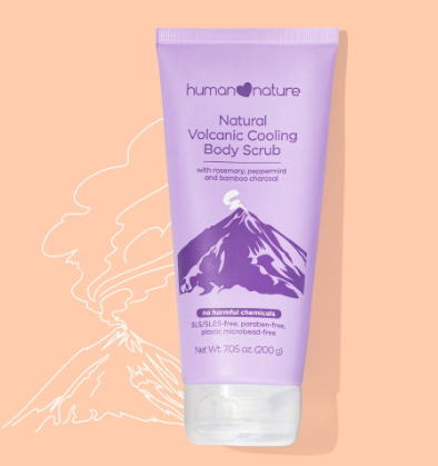 Human Nature Volcanic Cooling Body Scrub