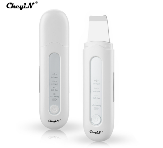 CkeyiN Blackhead Remover Ultrasonic Cleaner Face Steamer Skin Scrubber MR523