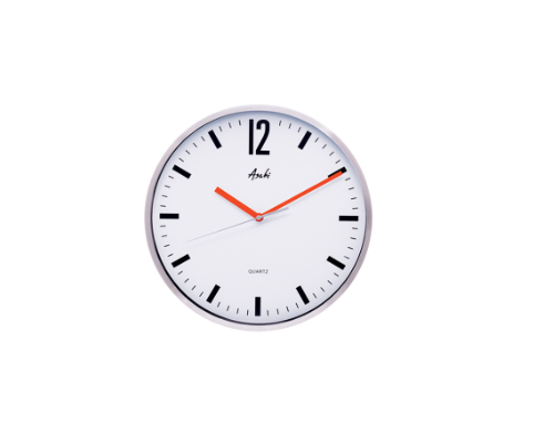 Asahi M 6009 Round Wall Clock 14 inches