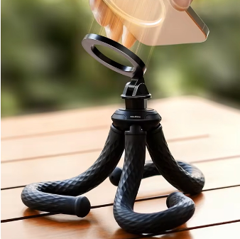Telesin MagSafe Flexible Mobile Phone Holder Tripod Stand Smartphone Android & iOS iPhone P3-FM-02