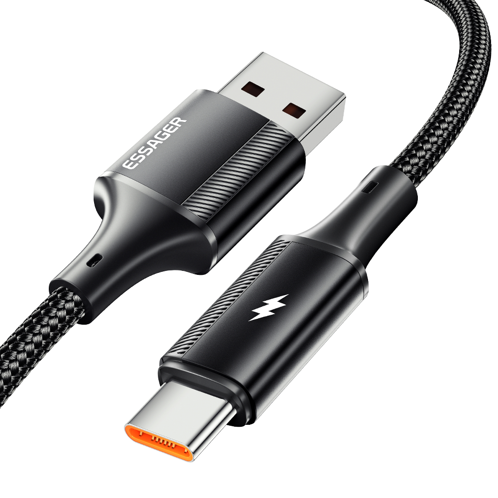 Essager 120W Usb Type C Cable For xiaomi 6A Fast Charging Cord