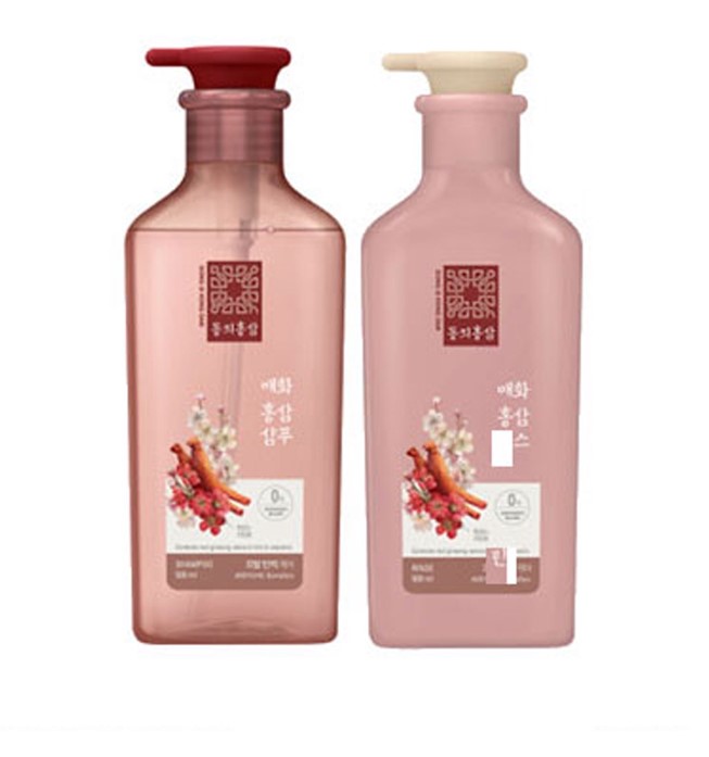 Kerasys Dong Yi Hong Sam Elastic Ginseng Shampoo & Conditioner 500ML
