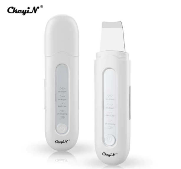 CkeyiN Blackhead Remover Ultrasonic Cleaner Face Steamer Skin Scrubber MR523