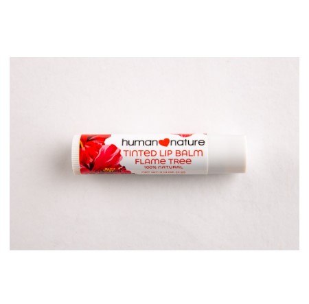 Human Nature Blister Pack Tinted Lip Balm Flame Tree 4G