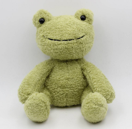 YYDS Gund Fuzzy Frog Stuffed Dolls Animal Plush Cuteness Animals Teddy Bear Stuffed Animal Fuzzy Gift For Kids