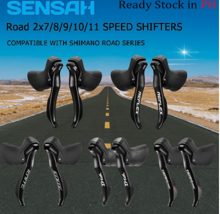 Shimano Shifter/cold racing operation Can be 7 8 9 speeds Singapore Original Shimano Nos Package price according to image Clamp Diameter 32mm maximal