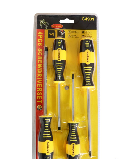 Bestguard Screwdriver Set C4931 4Pcs