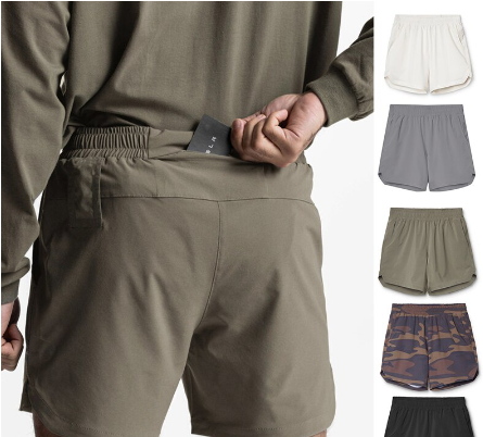 Quick Dry Sport Shorts Mens Sportswear Training Running Jogging Shorts Workout Gym