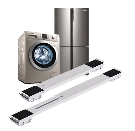 Multifunction Trolley Movable Washing Machine and Refrigerator Stand Base Ref With Adjustable Wheels