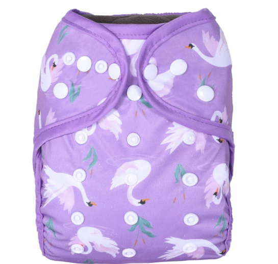 Waterproof Reusable Printed One Size Cloth Diaper Cover D6