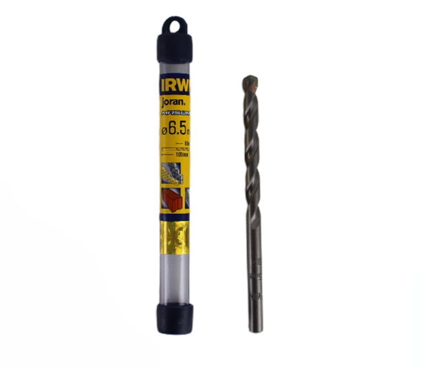 Irwin 10501826 Masonry Drill Bit Power Tools Accessories 6.5mmx105 (1/4")