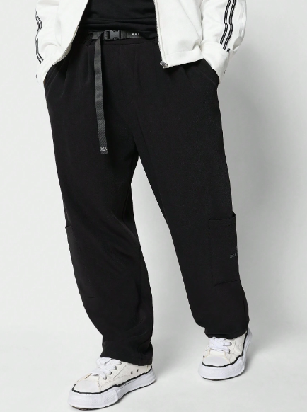 SUMWON Cargo Woven Pant With Side Print