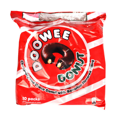 Doowee Donut Choco  42g x 10s