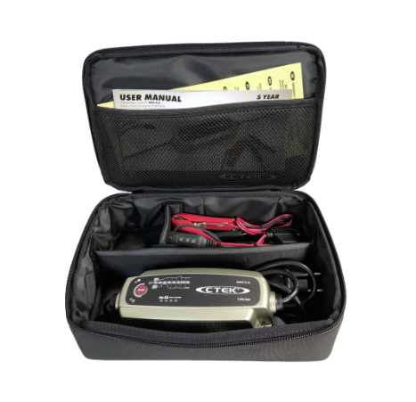 CTEK MXS 5.0 Battery Charger Value Pack with Carry Case Bag