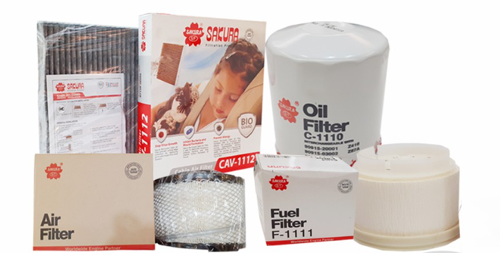 Innova. Fortuner, Hilux 2004-2015 Combo Cabin, Air, Oil, Fuel Filter
