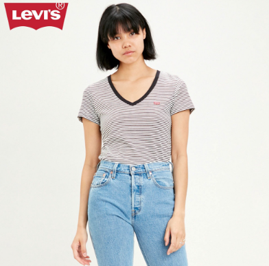 Levi's Women's Perfect V-Neck T-Shirt 85341-0004