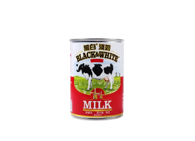 Black & White Full Cream Evaporated Milk 385ml
