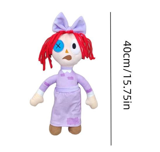 The Amazing Digital Circus Anime Cartoon Plush Pomni Jax Plush doll Toy Theater Rabbit Doll Stuffed Toys Christmas Gifts C10