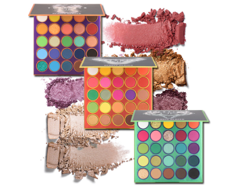 BEAUTYGLAZED 25 colors Eyeshadow Palette Matte Long Lasting Eye Makeup Comestics