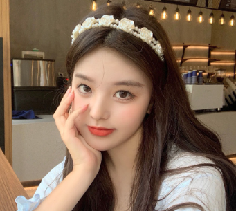 Korean Full Pearl Flower Headband Double Layer Beads Hair Band For Girl Hair Accessories