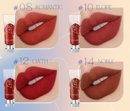 SACE LADY Matte Liptint Nude Brown Lipstick Comfortable Lip Tattoo Super Blendable & Pigmented Cosmetic Makeup