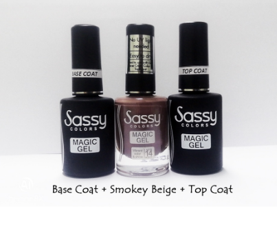 Sassy Colors Gift Pack Magic Nail Polish Gel Polish
