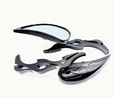 2pcs Universal Motorbike Rearview Mirror 8mm 10mm Motorcycle Side Mirrors For Cafe Racer For Old School