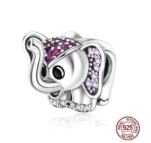 Authentic 925 Sterling Silver Blue Crystal Enamel Heart Charm Fit Women Bracelet Friend Surprise Birthday Jewelry Beads Gift 006