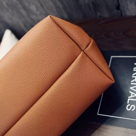 1pc Women Leather Tote Bucket Large Shoulder Bag UPDATED