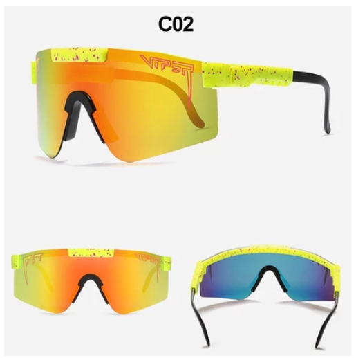 Viper Sports Sunglasses UV400 Outdoor Polarized Sports Eyewear Fashion Bike Bicycle Sunnies Mtb Goggles with Case Protection Cycling