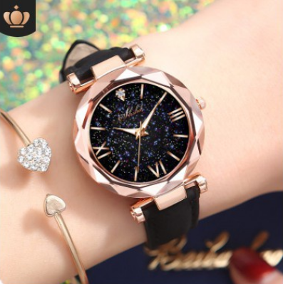WSAR Casual Women Romantic Starry Sky Wrist Watch