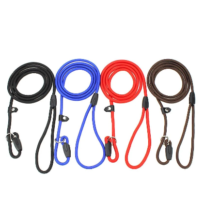 Dog leash pet training leash adjustable dog rope with Padded Handle