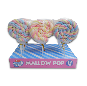 Erko Mallow Plus Mallow Pop 18's  40g
