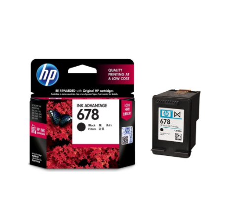 HP 678 BLACK/TRI-COLOR ORIGINAL INK CARTRIDGE