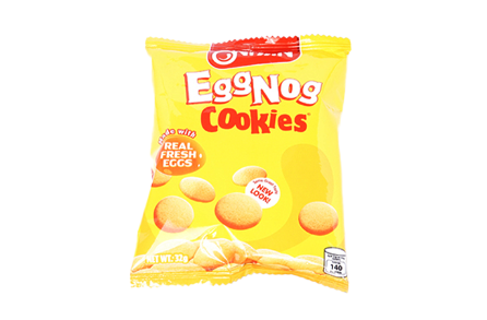 Nissin Eggnog Cookies 32g