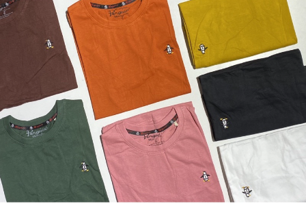 Penguin Minimalist 3D Embroidered Logo