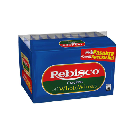 Rebisco Crackers Whole Wheat  32g x 10s
