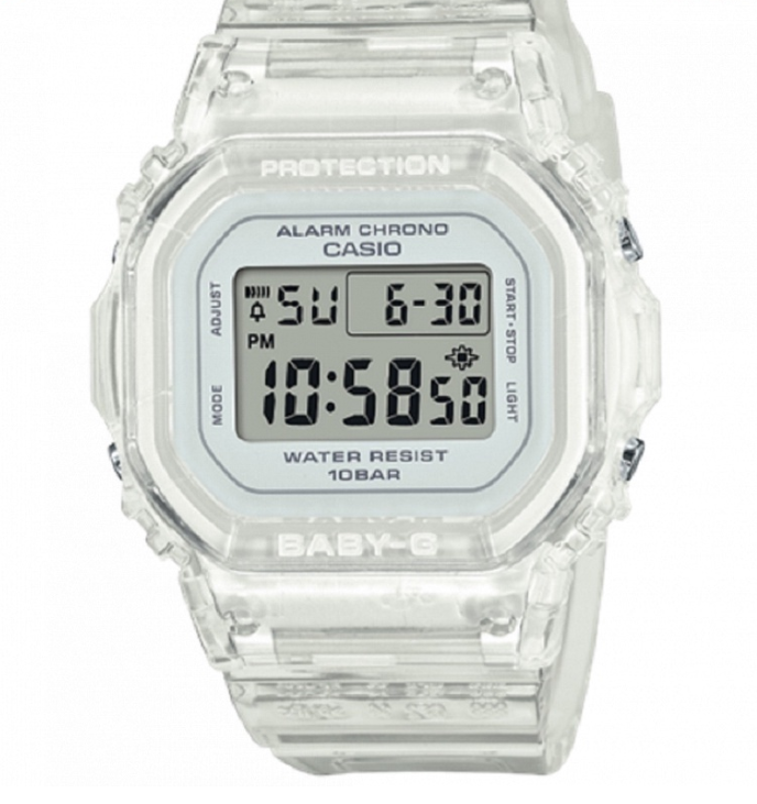 Casio Baby-g BGD-565S-7DR Digital Rubber Strap Watch For Women
