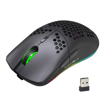 T66 RGB 2.4G Wireless Gaming Mouse with Adjustable DPI Ergonomic