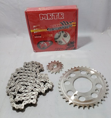 CHAIN & SPROCKET SET - C100/ DREAM