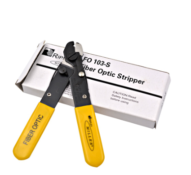 FO103-S SIngle Hole Fiber Optic Cable Stripper Miller Clamp Fiber Stripping Pliers FO103-S Miller Wi