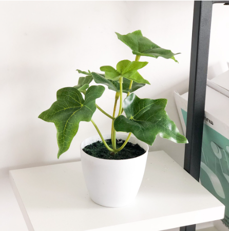 Nordic Artificial Plant Ornaments Fake Green Plants Bonsai Office Interior Decorations Home Living Room Turtle Leaf Small Potted Plants